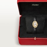 Cartier Baignoire watch, mini model, quartz movement. Yellow gold