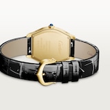 Cartier Tortue Watch, Small Model, High-Autonomy Quartz Movement, 18K Yellow Gold Case