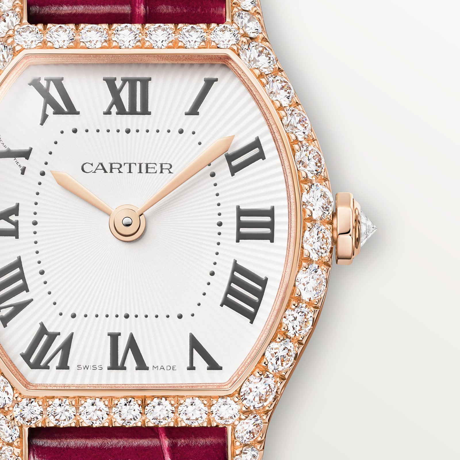 Cartier Tortue Watch, Mini Model, High-Autonomy Quartz Movement, 18K Rose Gold Case Cartier Tortue Watch, Mini Model, High-Autonomy Quartz Movement, 18K Rose Gold Case