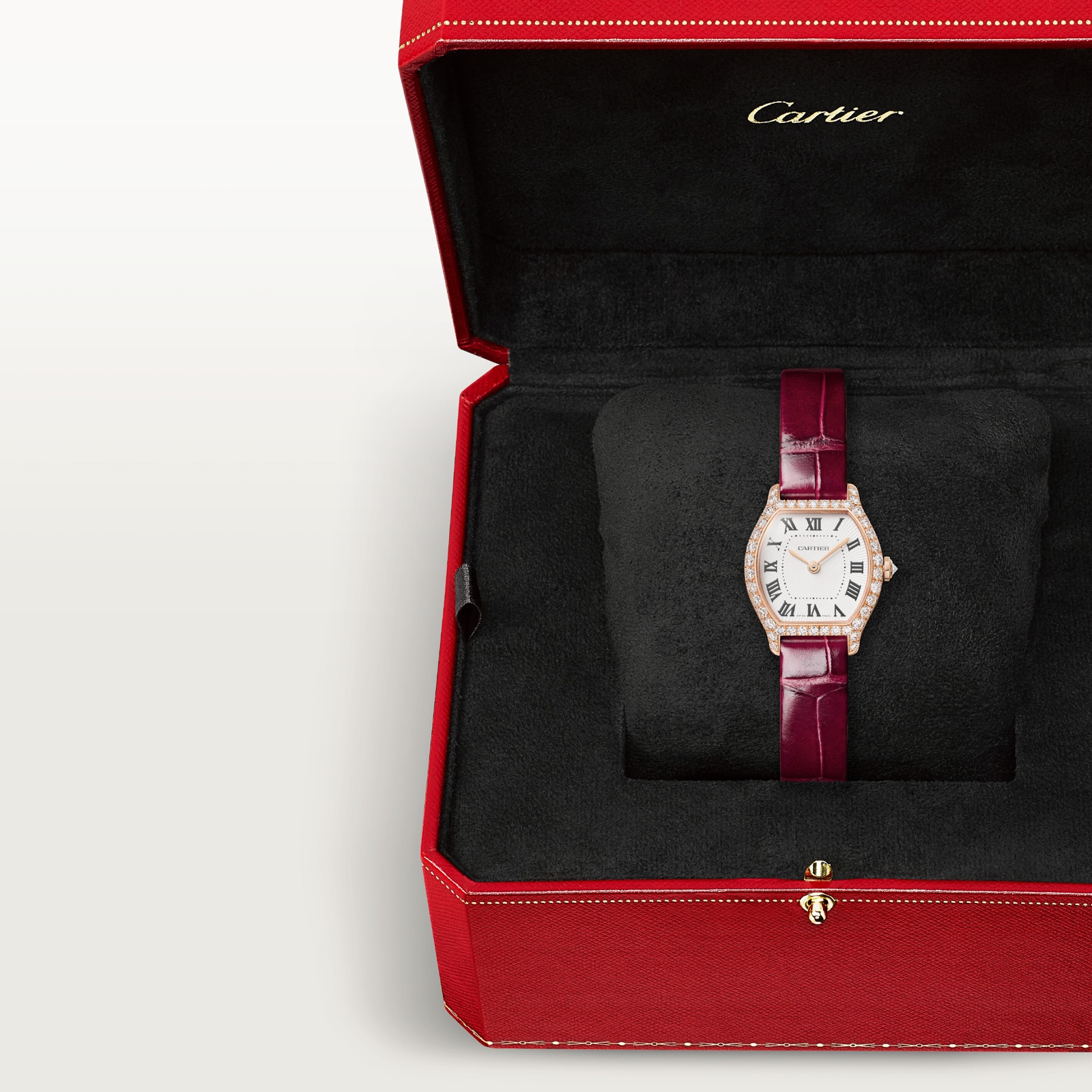Cartier Tortue Watch, Mini Model, High-Autonomy Quartz Movement, 18K Rose Gold Case Cartier Tortue Watch, Mini Model, High-Autonomy Quartz Movement, 18K Rose Gold Case