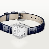 Cartier Tortue Watch, Mini Model, High-Autonomy Quartz Movement, 18K White Gold Case