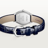 Cartier Tortue Watch, Mini Model, High-Autonomy Quartz Movement, 18K White Gold Case