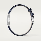 Cartier Tortue Watch, Mini Model, High-Autonomy Quartz Movement, 18K White Gold Case