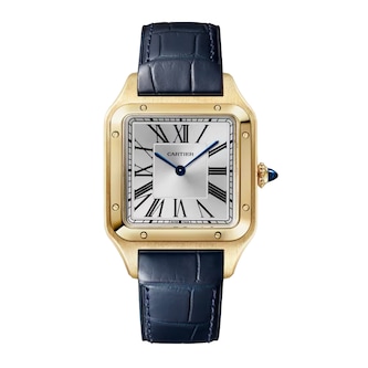 Cartier Santos-Dumont watch, large model, Manufacture mechanical movement with manual winding, calibre 430
