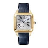 Cartier Santos-Dumont watch, large model, Manufacture mechanical movement with manual winding, calibre 430