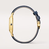 Cartier Santos-Dumont watch, large model, Manufacture mechanical movement with manual winding, calibre 430