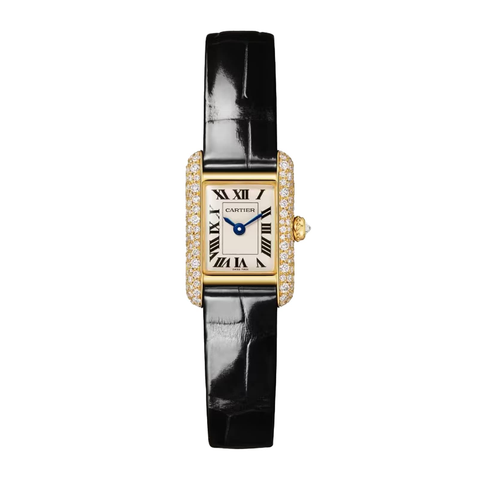 Cartier Tank Louis Cartier watch, mini model, quartz movement. Yellow gold Cartier Tank Louis Cartier watch, mini model, quartz movement. Yellow gold