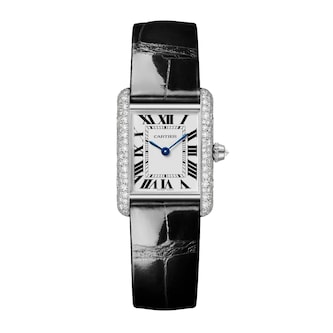 Cartier Tank Louis Cartier watch, small model, quartz movement. White gold Cartier Tank Louis Cartier watch, small model, quartz movement. White gold