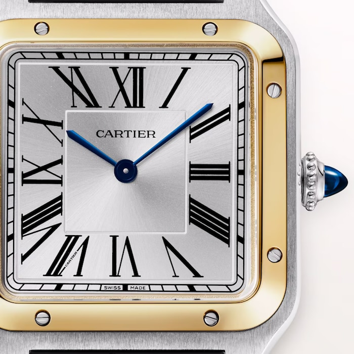 Cartier Santos-Dumont watch, large model, high-autonomy quartz movement 