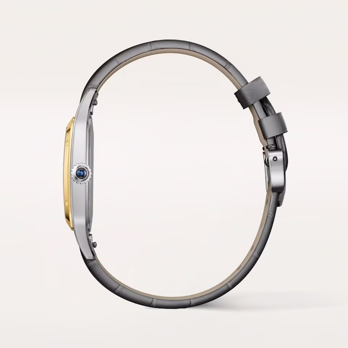 Cartier Santos-Dumont watch, large model, high-autonomy quartz movement 