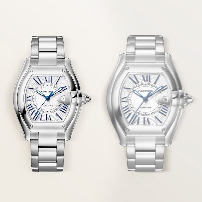 Cartier Roadster watch, medium model, Manufacture mechanical movement with automatic winding