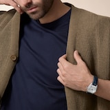 Cartier Roadster watch, medium model, Manufacture mechanical movement with automatic winding