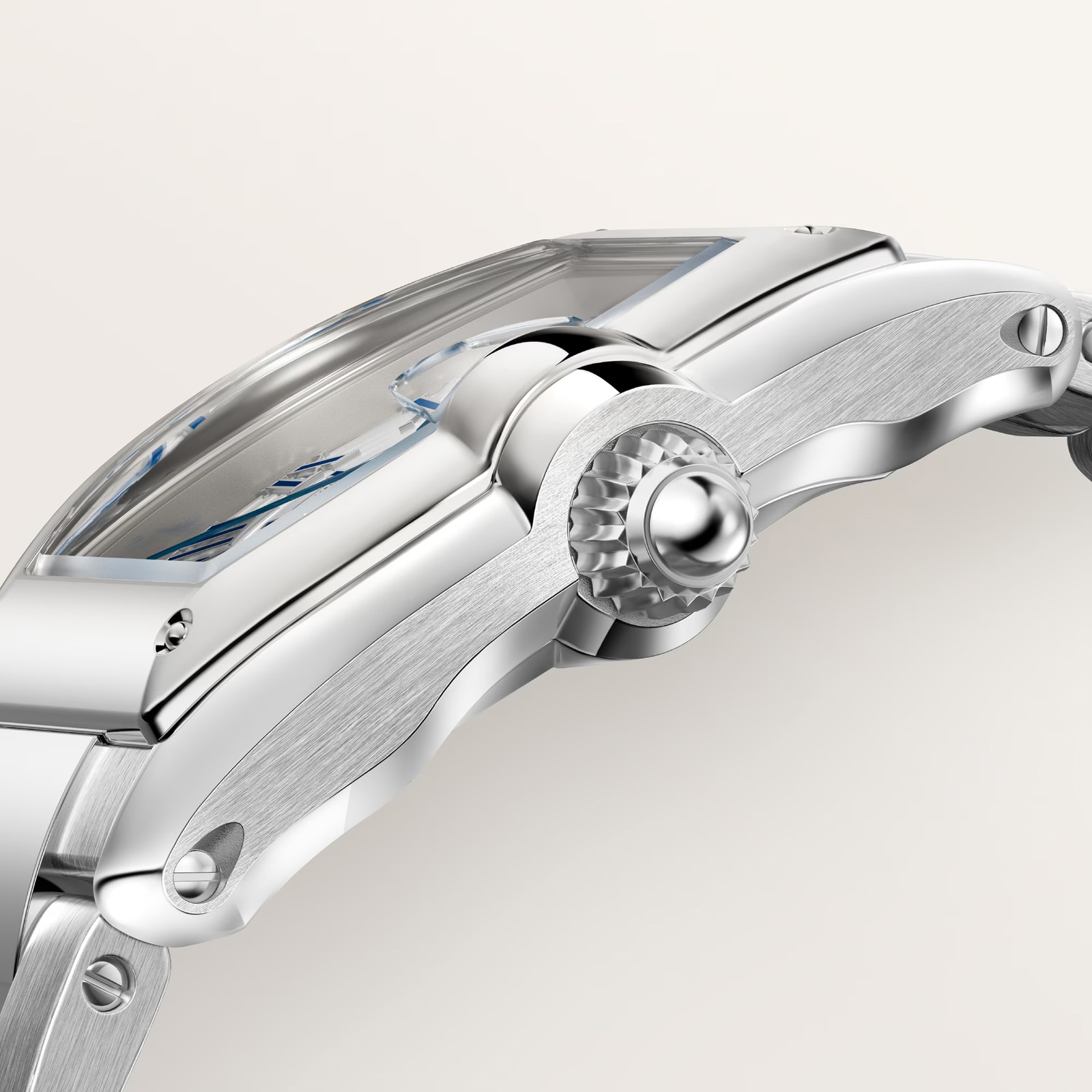 Cartier Roadster watch, medium model, Manufacture mechanical movement with automatic winding