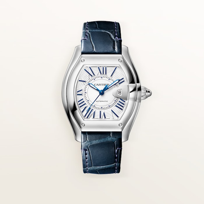 Cartier Roadster watch, medium model, Manufacture mechanical movement with automatic winding