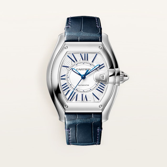 Cartier Roadster Watch, Large Model, Manufacture Mechanical Movement With Automatic Winding, Steel Case