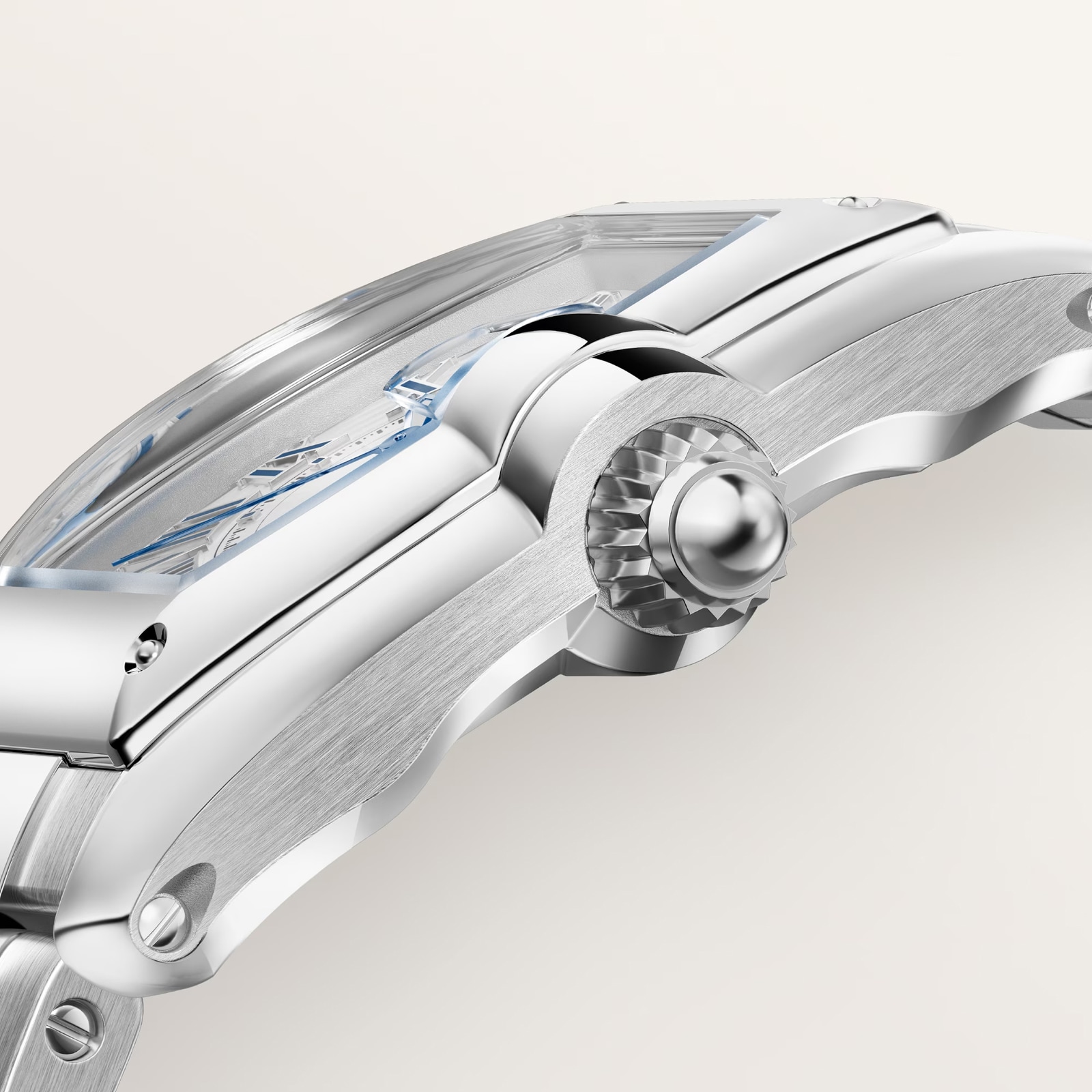 Cartier Roadster Watch, Large Model, Manufacture Mechanical Movement With Automatic Winding, Steel Case