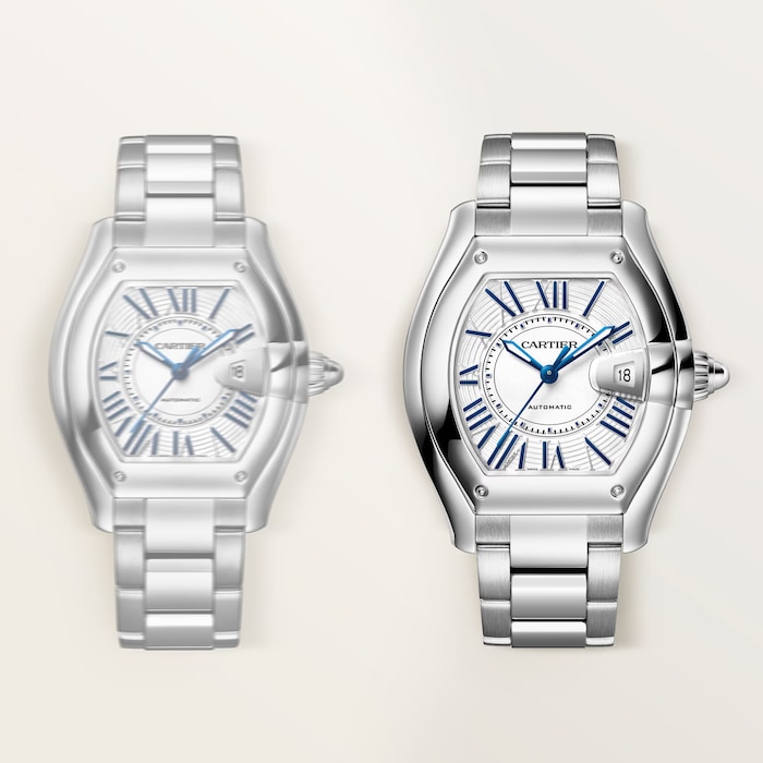 Cartier Roadster Watch, Large Model, Manufacture Mechanical Movement With Automatic Winding, Steel Case