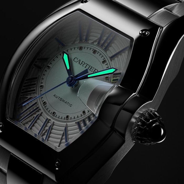 Cartier Roadster Watch, Large Model, Manufacture Mechanical Movement With Automatic Winding, Steel Case