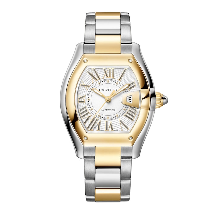 Cartier Roadster Watch, Medium Model, Manufacture Mechanical Movement With Automatic Winding, Steel Case