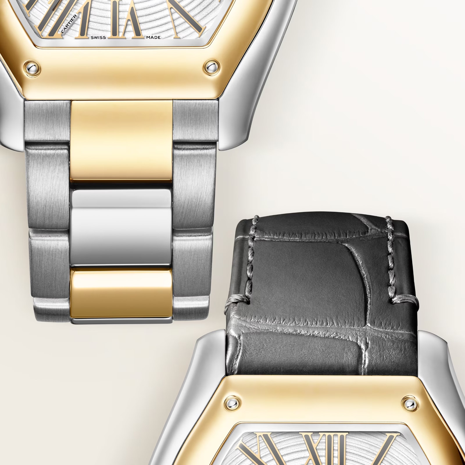 Cartier Roadster Watch, Medium Model, Manufacture Mechanical Movement With Automatic Winding, Steel Case