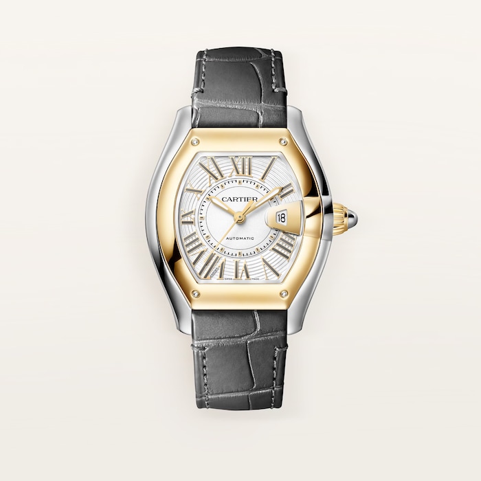 Cartier Roadster Watch, Medium Model, Manufacture Mechanical Movement With Automatic Winding, Steel Case