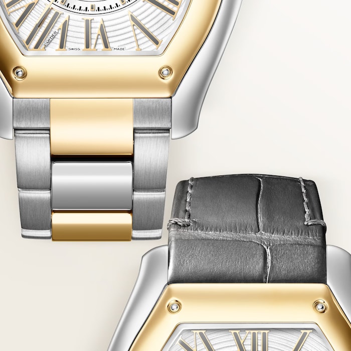 Cartier Roadster Watch, Large Model, Manufacture Mechanical Movement With Automatic Winding, Steel Case