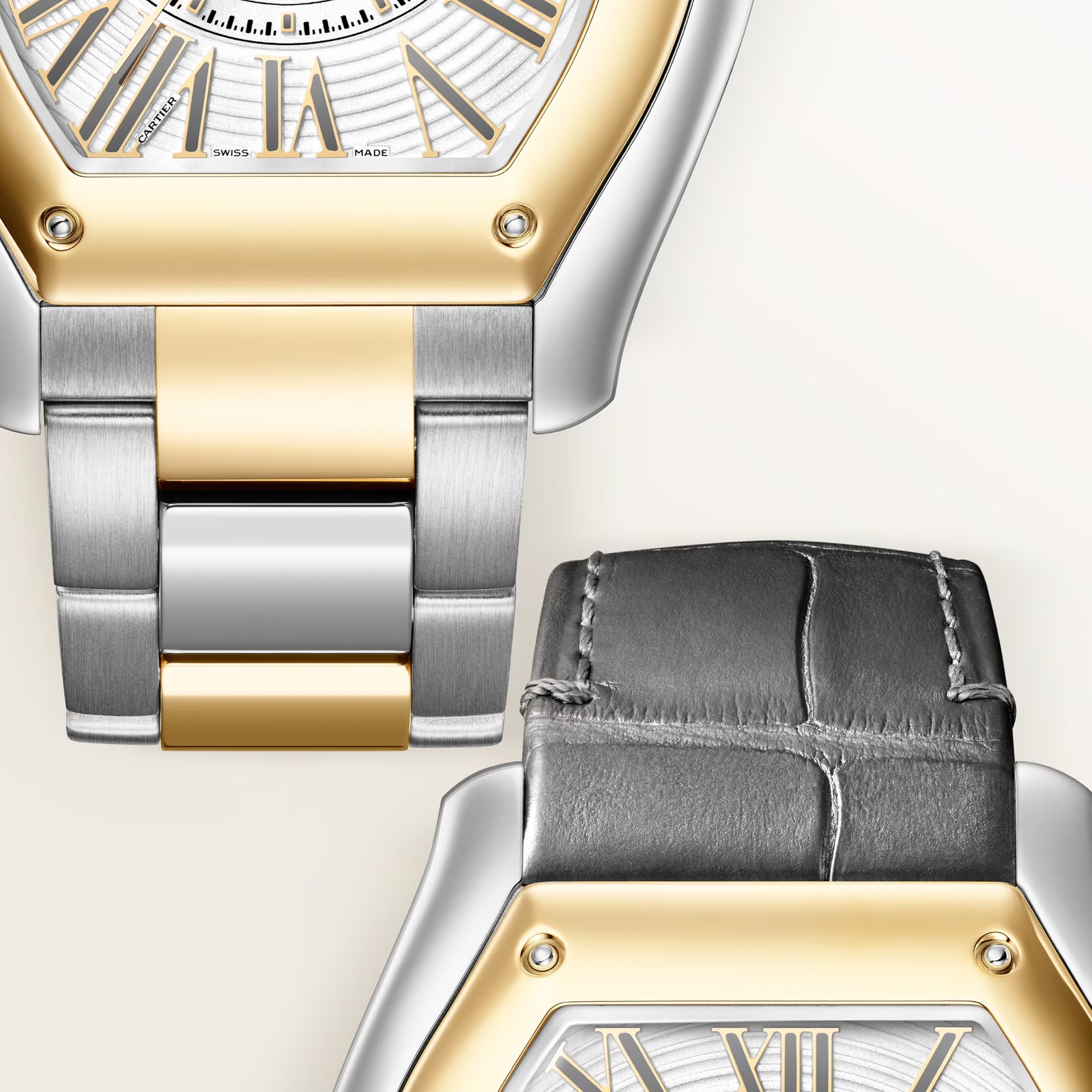 Cartier Roadster Watch, Large Model, Manufacture Mechanical Movement With Automatic Winding, Steel Case