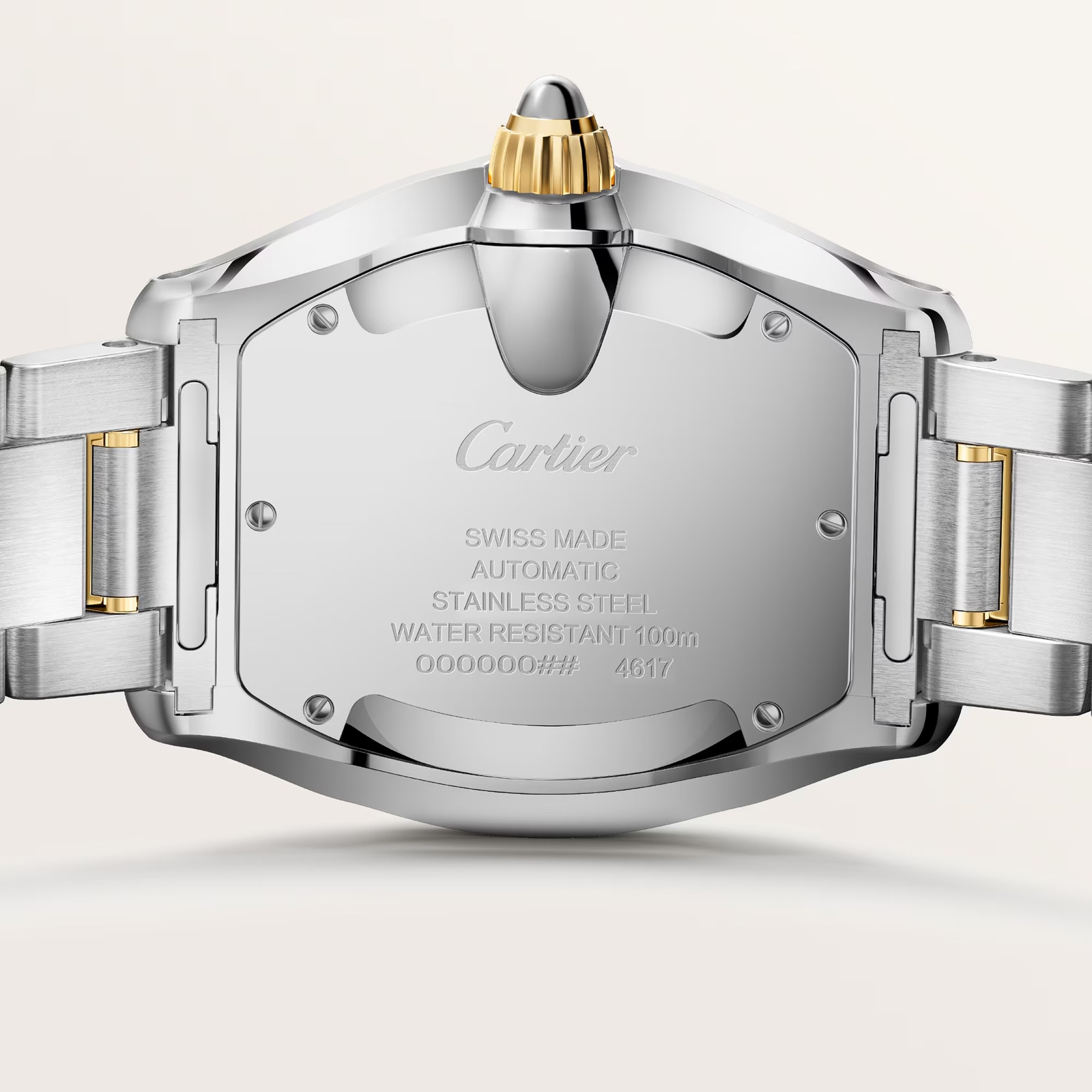 Cartier Roadster Watch, Large Model, Manufacture Mechanical Movement With Automatic Winding, Steel Case