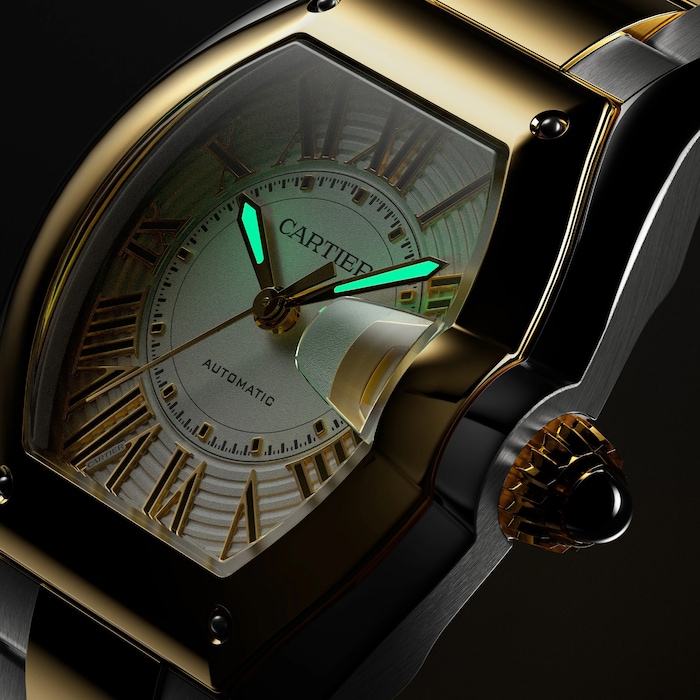 Cartier Roadster Watch, Large Model, Manufacture Mechanical Movement With Automatic Winding, Steel Case