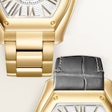 Cartier Roadster Watch, Large Model, Manufacture Mechanical Movement With Automatic Winding, 18K Yellow Gold Case