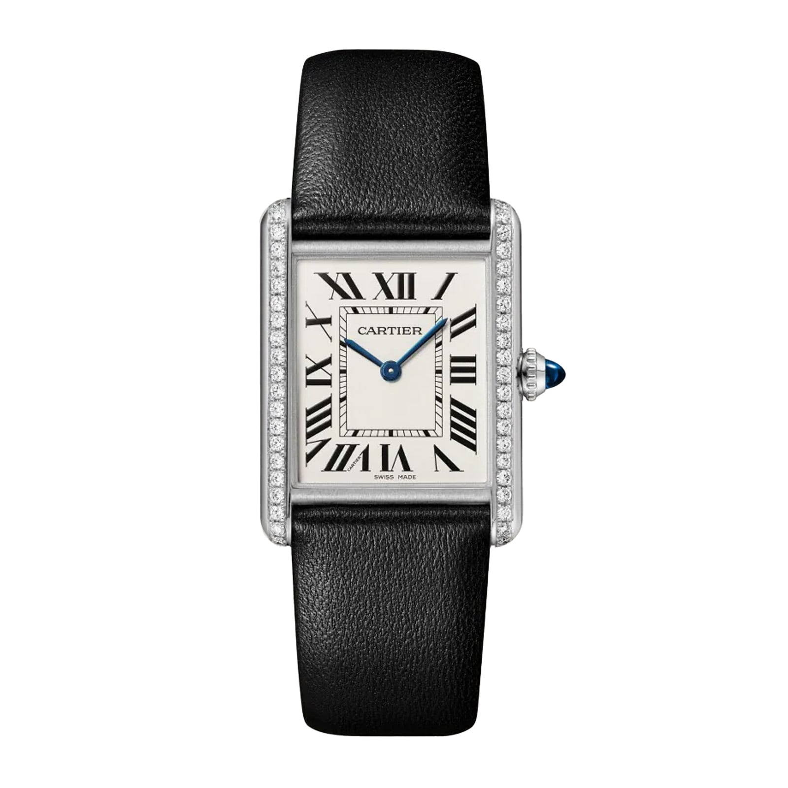 Cartier Tank Must Watch, Large Model, High Autonomy Quartz Movement, Steel Case Cartier Tank Must Watch, Large Model, High Autonomy Quartz Movement, Steel Case