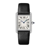 Cartier Tank Must Watch, Large Model, High Autonomy Quartz Movement, Steel Case