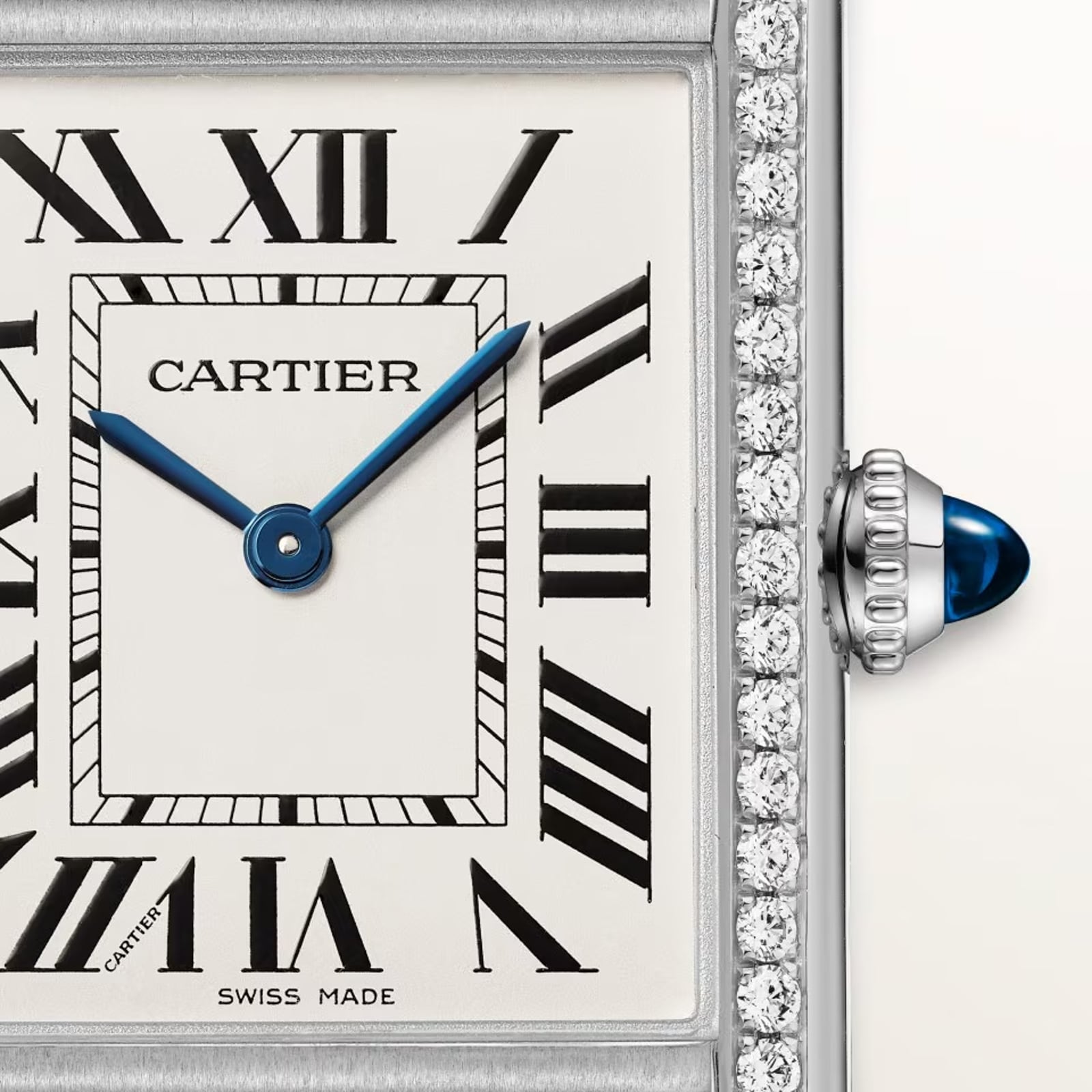 Cartier Tank Must Watch, Large Model, High Autonomy Quartz Movement, Steel Case Cartier Tank Must Watch, Large Model, High Autonomy Quartz Movement, Steel Case