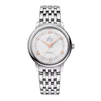 Omega De Ville Prestige 32.7mm Ladies Watch Silver Omega De Ville Prestige 32.7mm Ladies Watch Silver