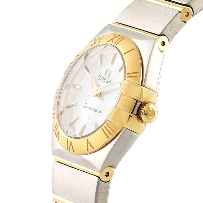 Omega Constellation Ladies 18ct Gold and Steel Ladies Watch