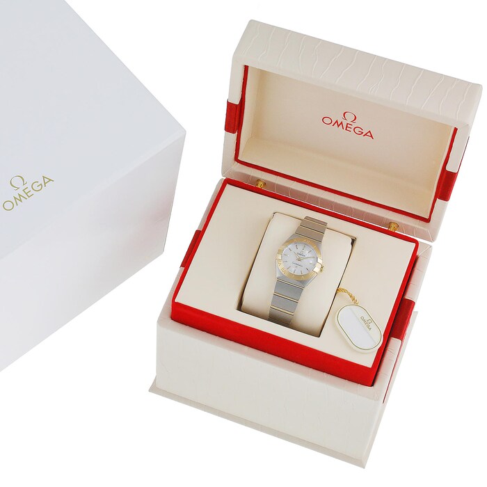 Omega Constellation Ladies 18ct Gold and Steel Ladies Watch