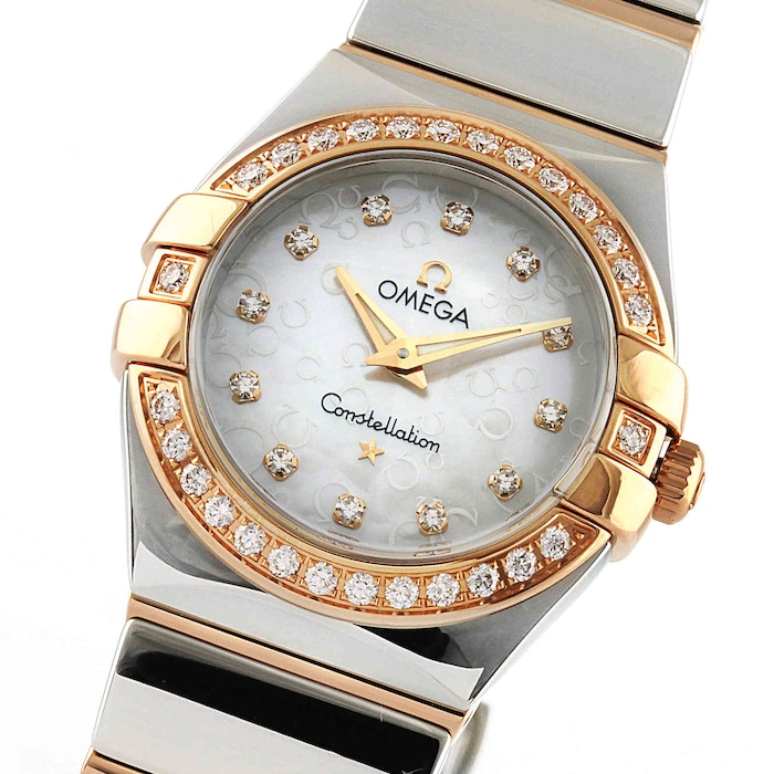 Omega Constellation Ladies 18ct Rose Gold Ladies Watch