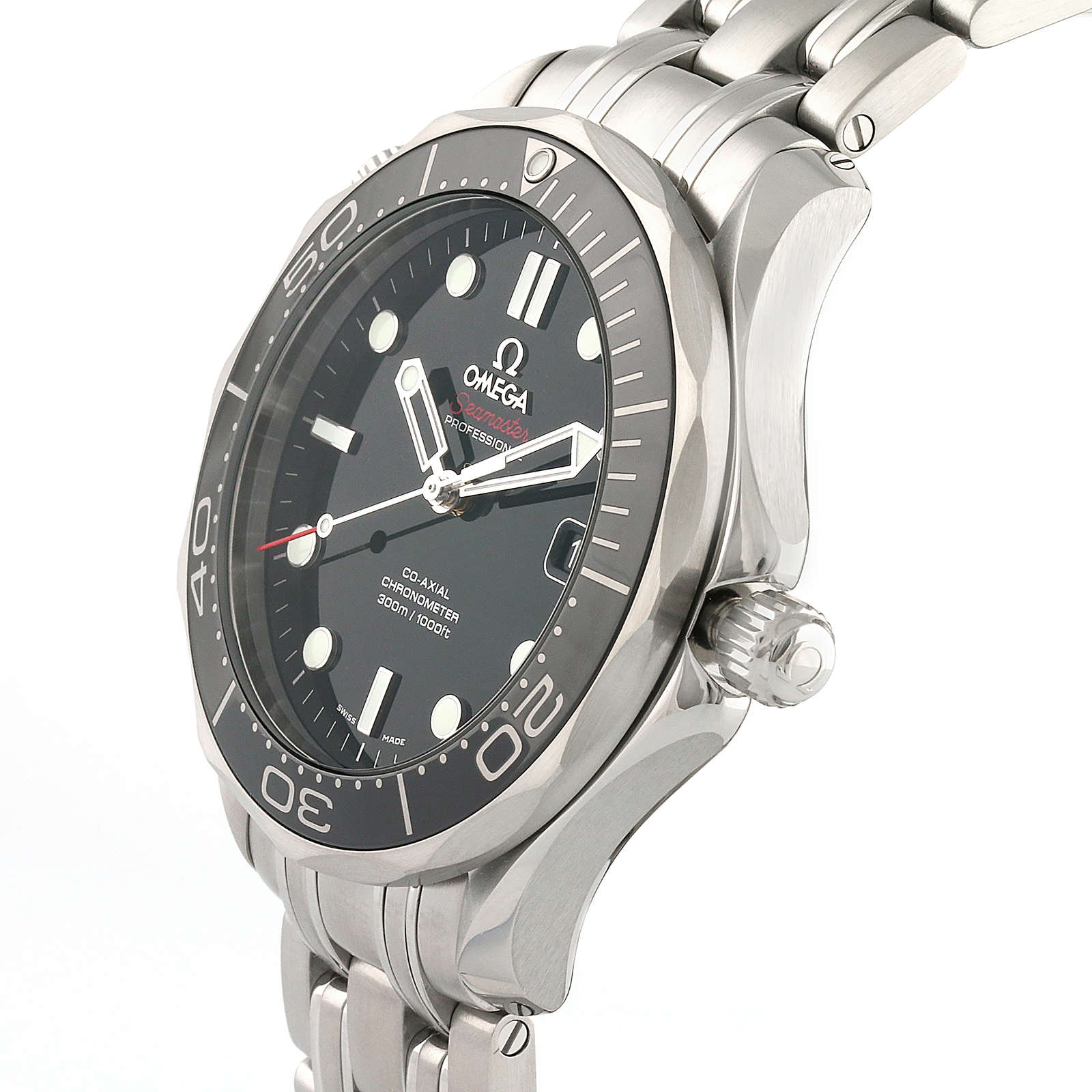 Omega Seamaster 300M 41mm Mens Divers Watch Black Dial Mens Watch
