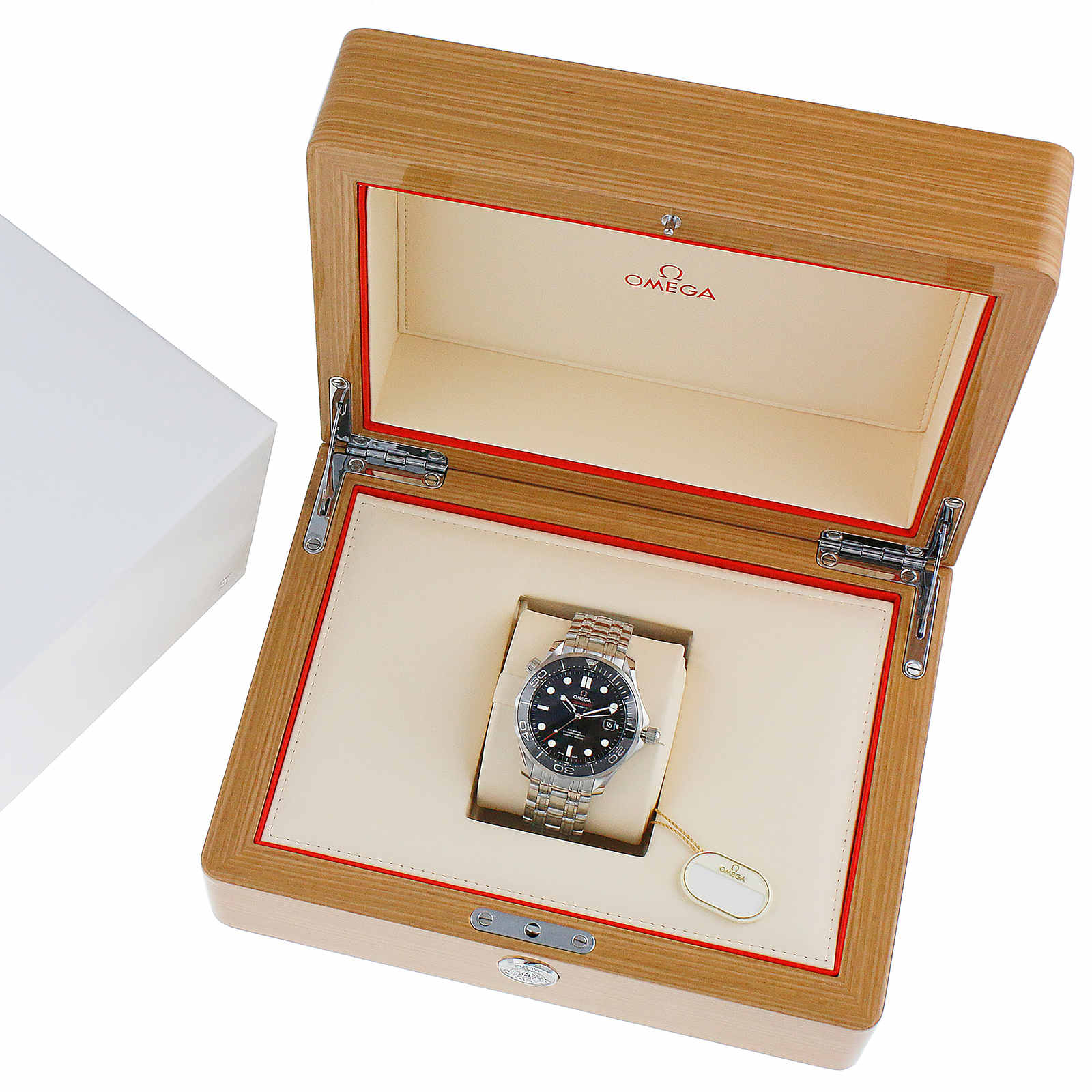 Omega Seamaster 300M 41mm Mens Divers Watch Black Dial Mens Watch