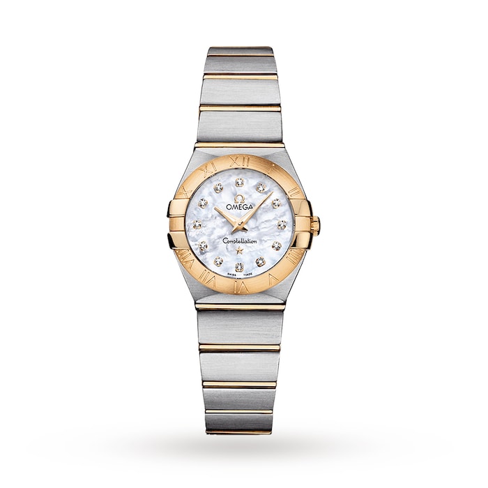 Omega Constellation Ladies 24mm Quartz Diamond Dot Ladies Watch