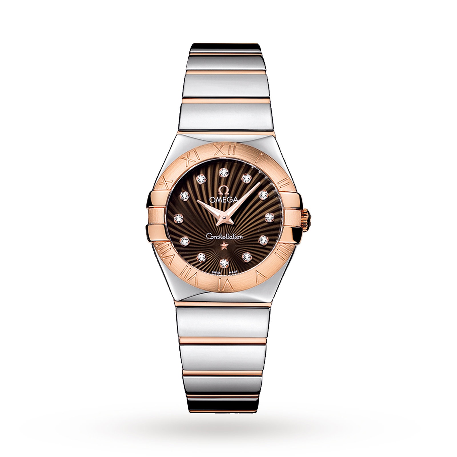 Omega Constellation Ladies 27mm Quartz Bicolour Watch Omega Constellation Ladies 27mm Quartz Bicolour Watch