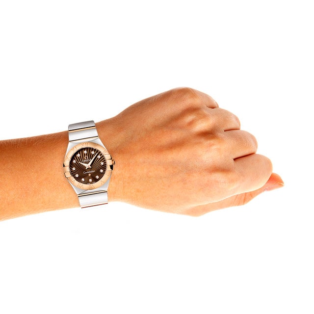 Omega Constellation Ladies 27mm Quartz Bicolour Watch Omega Constellation Ladies 27mm Quartz Bicolour Watch