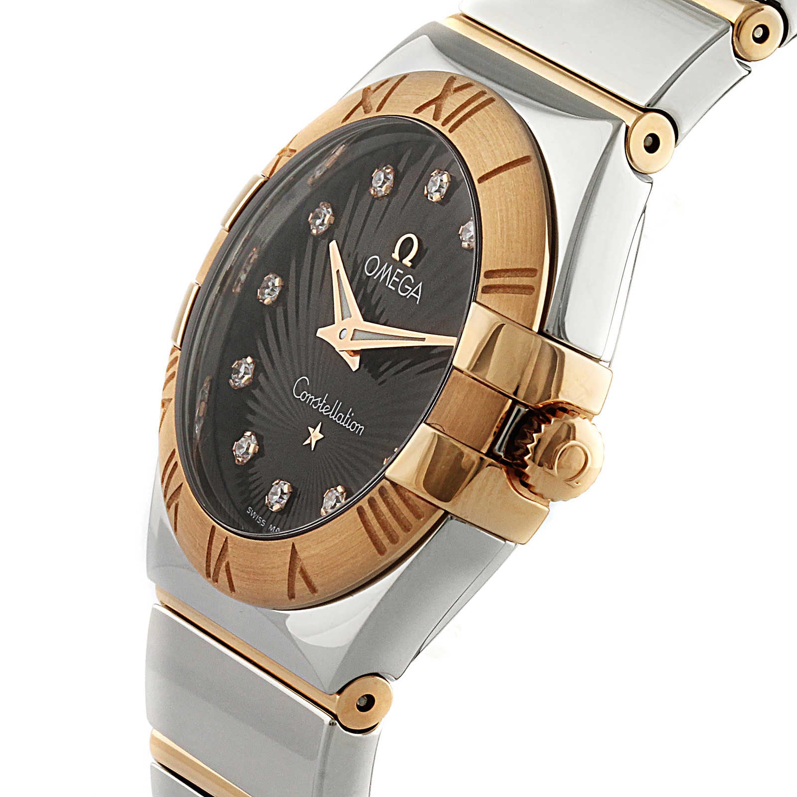 Omega Constellation Ladies 27mm Quartz Bicolour Watch