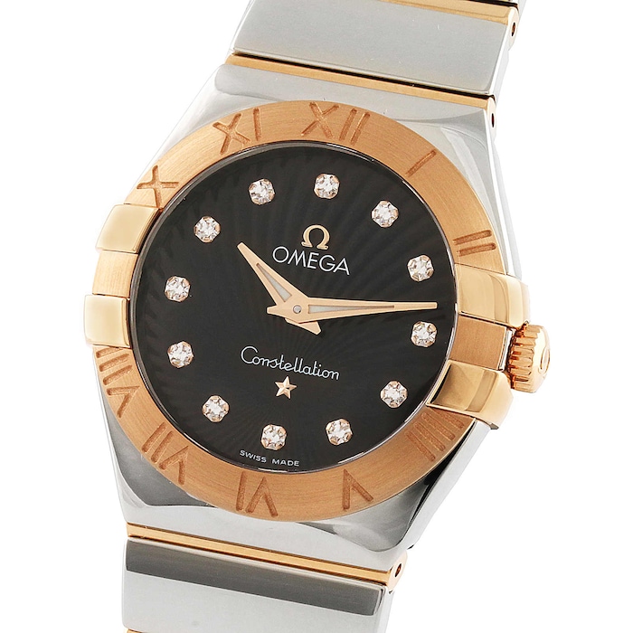 Omega Constellation Ladies 27mm Quartz Bicolour Watch