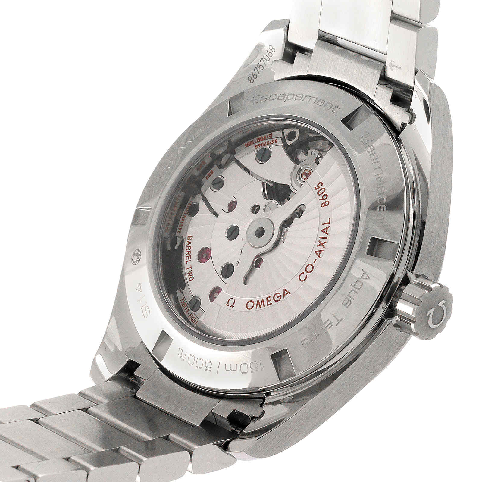 Omega aqua terra on sale movement