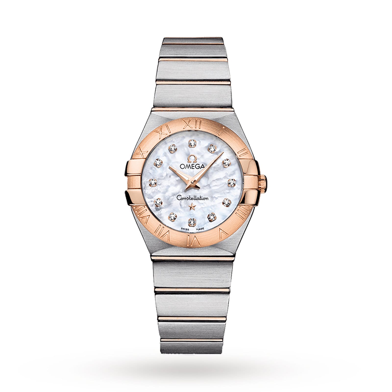 Omega Constellation Ladies Quartz Diamond Dot Watch