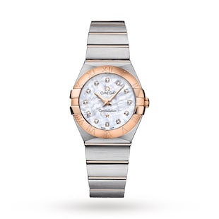 Omega Constellation Ladies Quartz Diamond Dot Watch