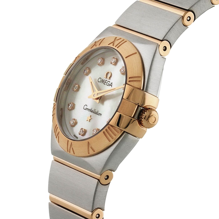 Omega Constellation Ladies Quartz Diamond Dot Watch