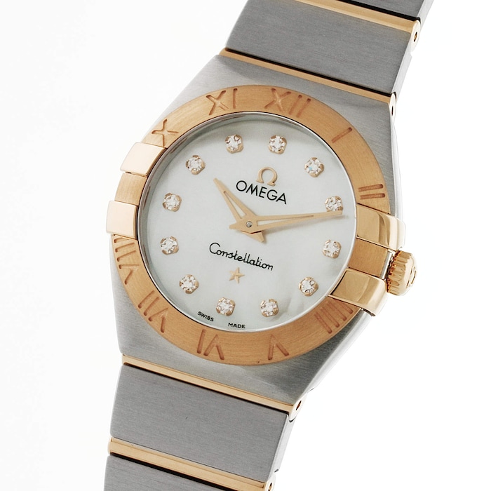 Omega Constellation Ladies Quartz Diamond Dot Watch