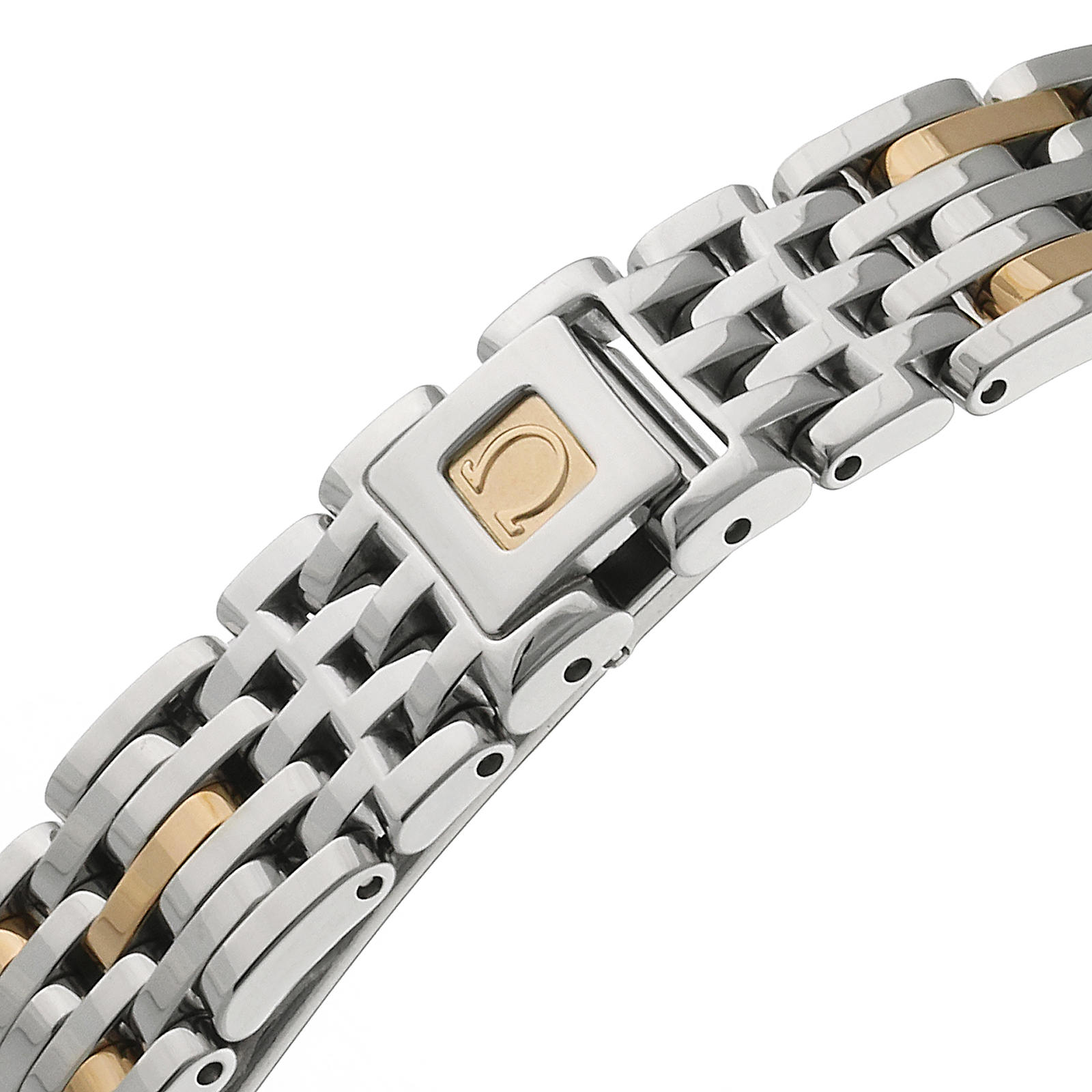 Omega De Ville Ladies 24mm Quartz Bicolour Ladies Watch